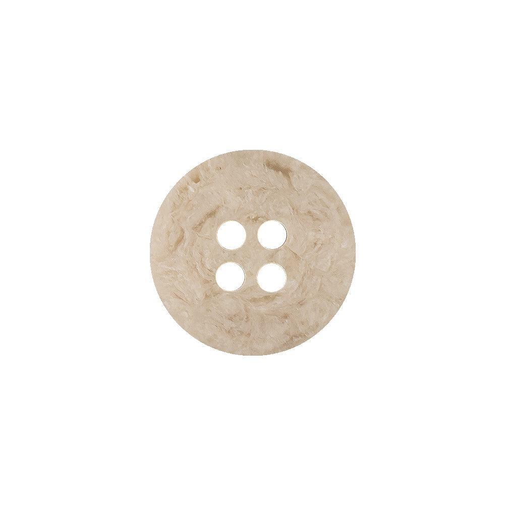 Stoney Granite Abstract 4-Hole Plastic Dish Button - 25L/16mm