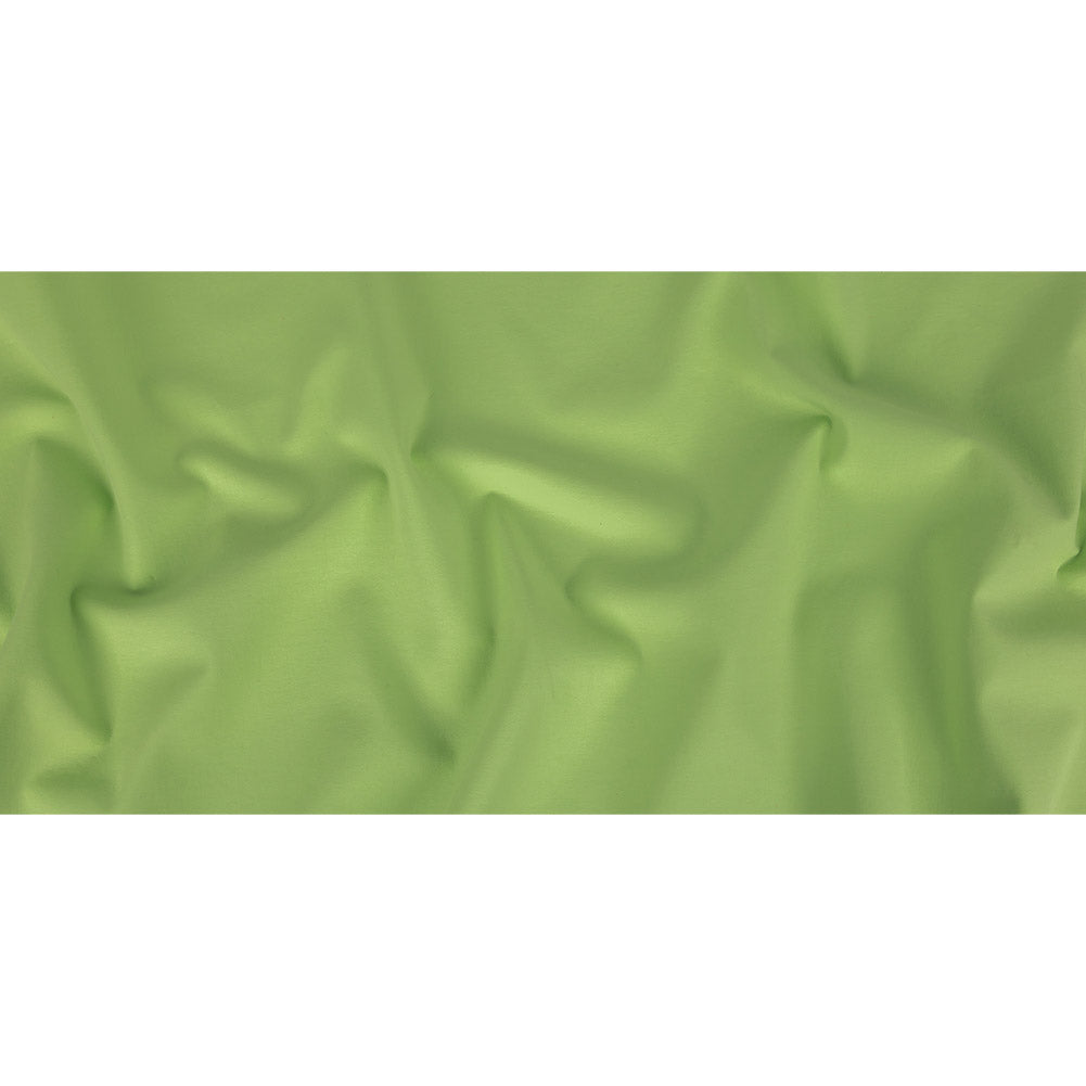 Apple Green Stretch Cotton Double Cloth