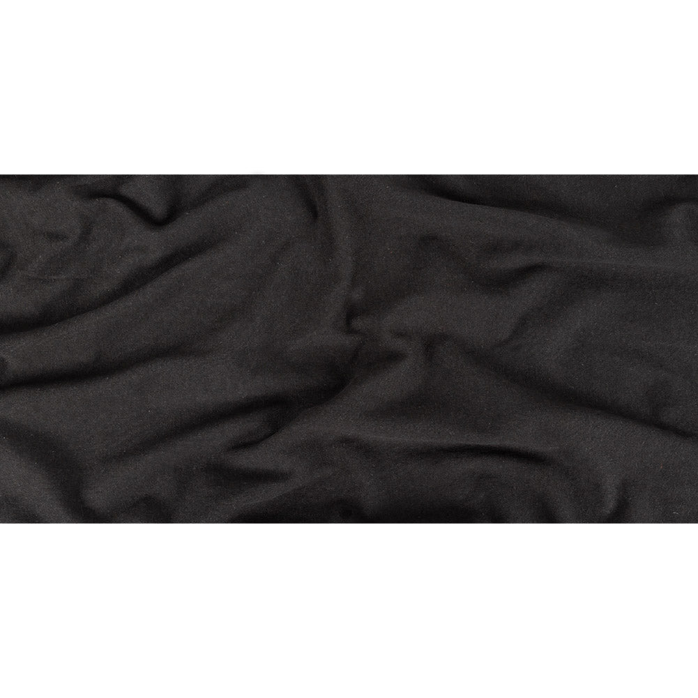 Black Tubular Cotton Jersey