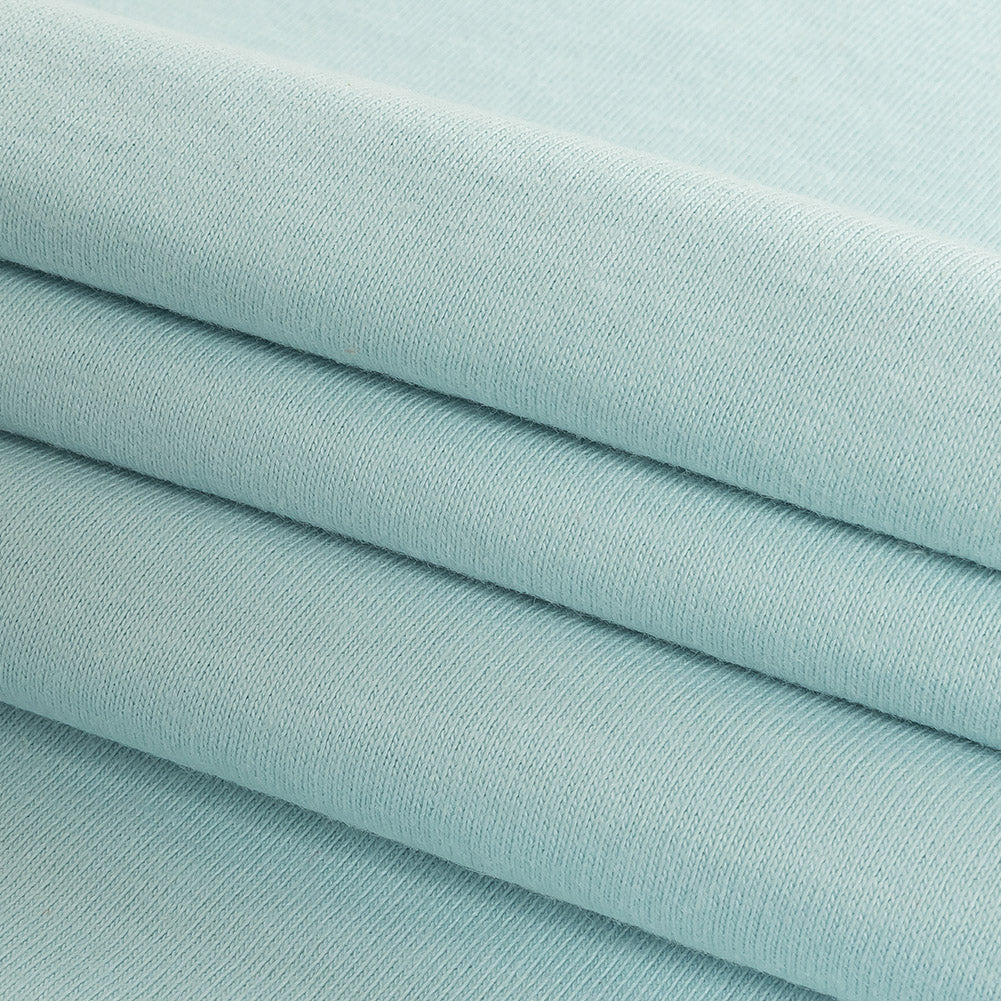 Pastel Blue Tubular Cotton Jersey