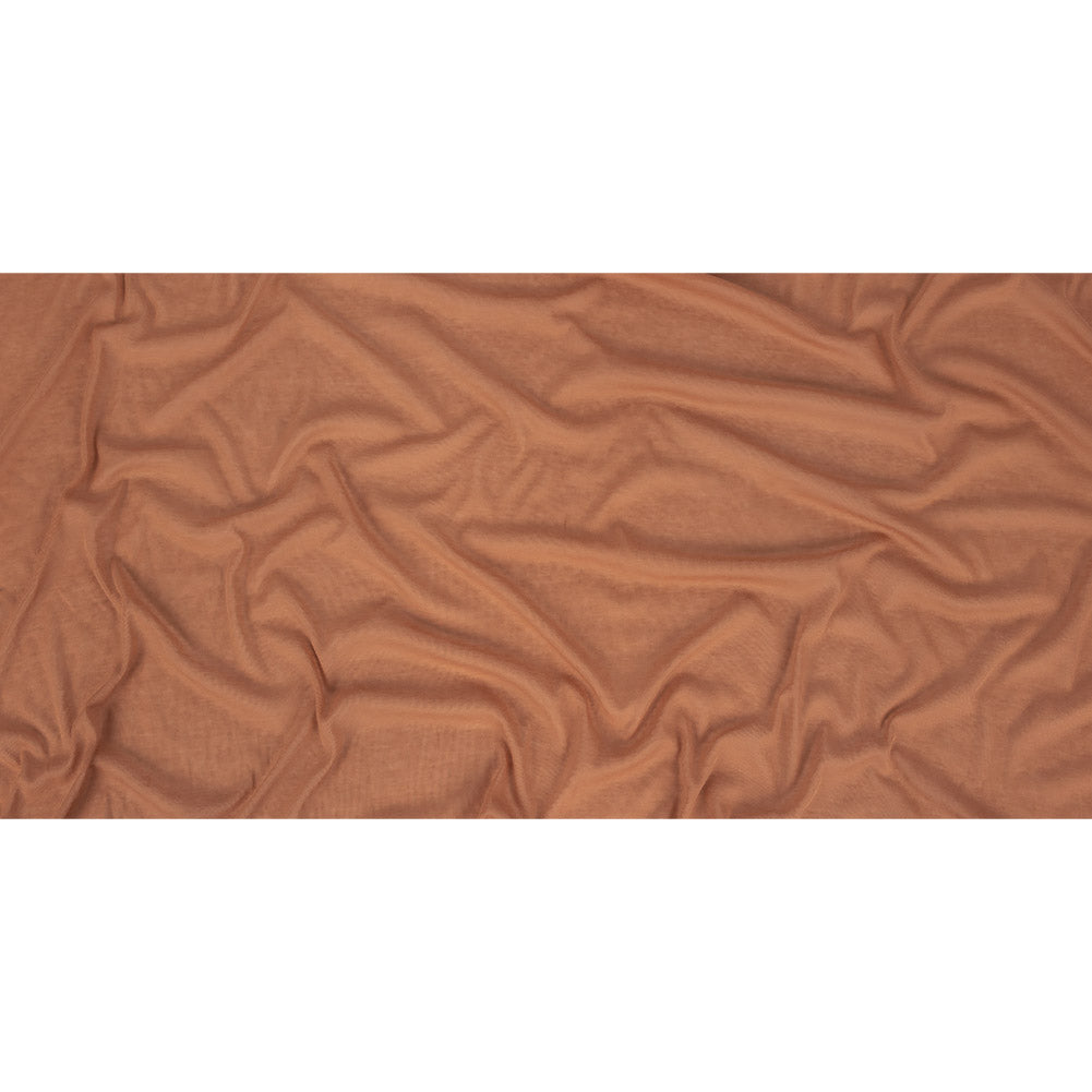 Italian Sandstone Lightweight Cotton Rib Knit