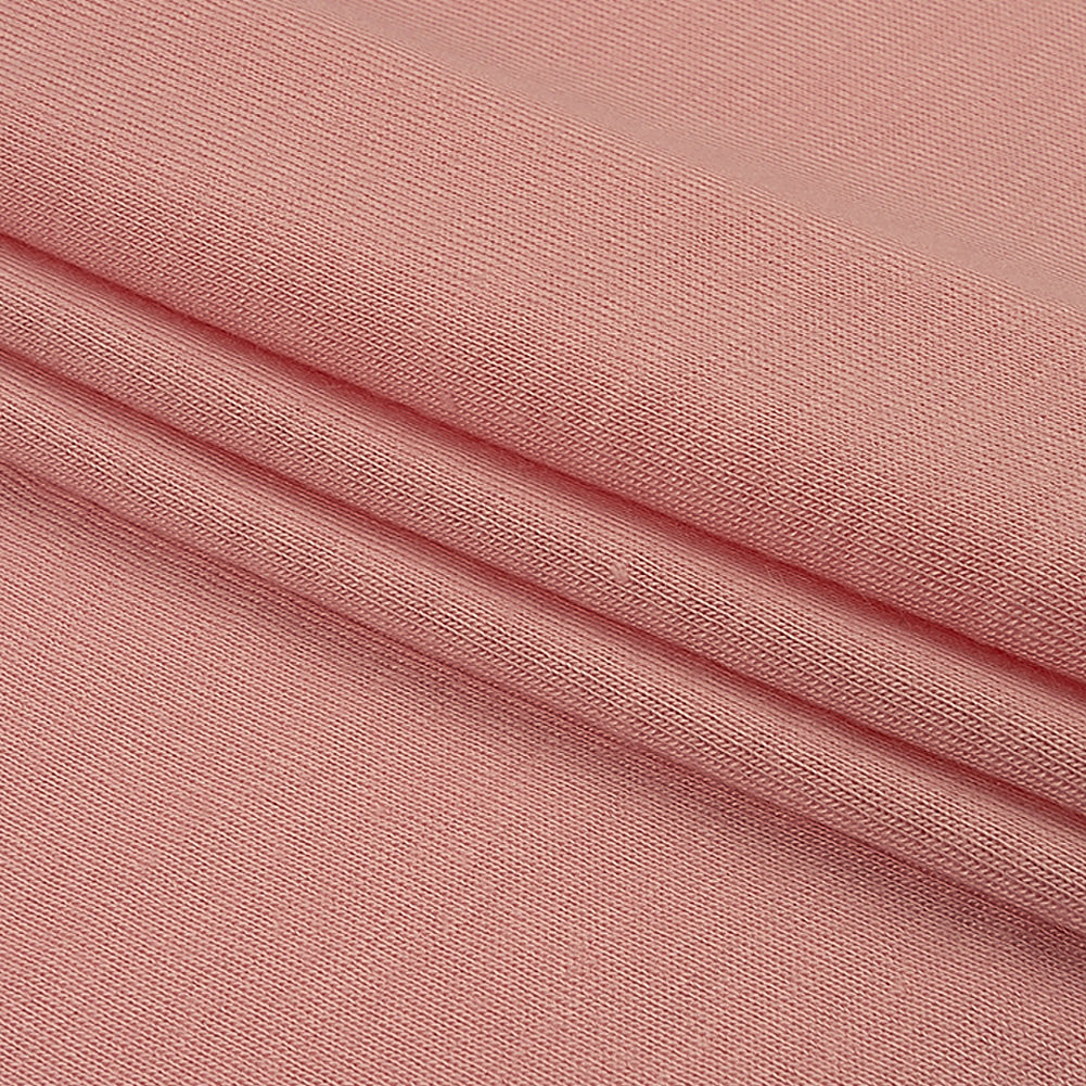 Rosebloom Pink Stretch Rayon Jersey