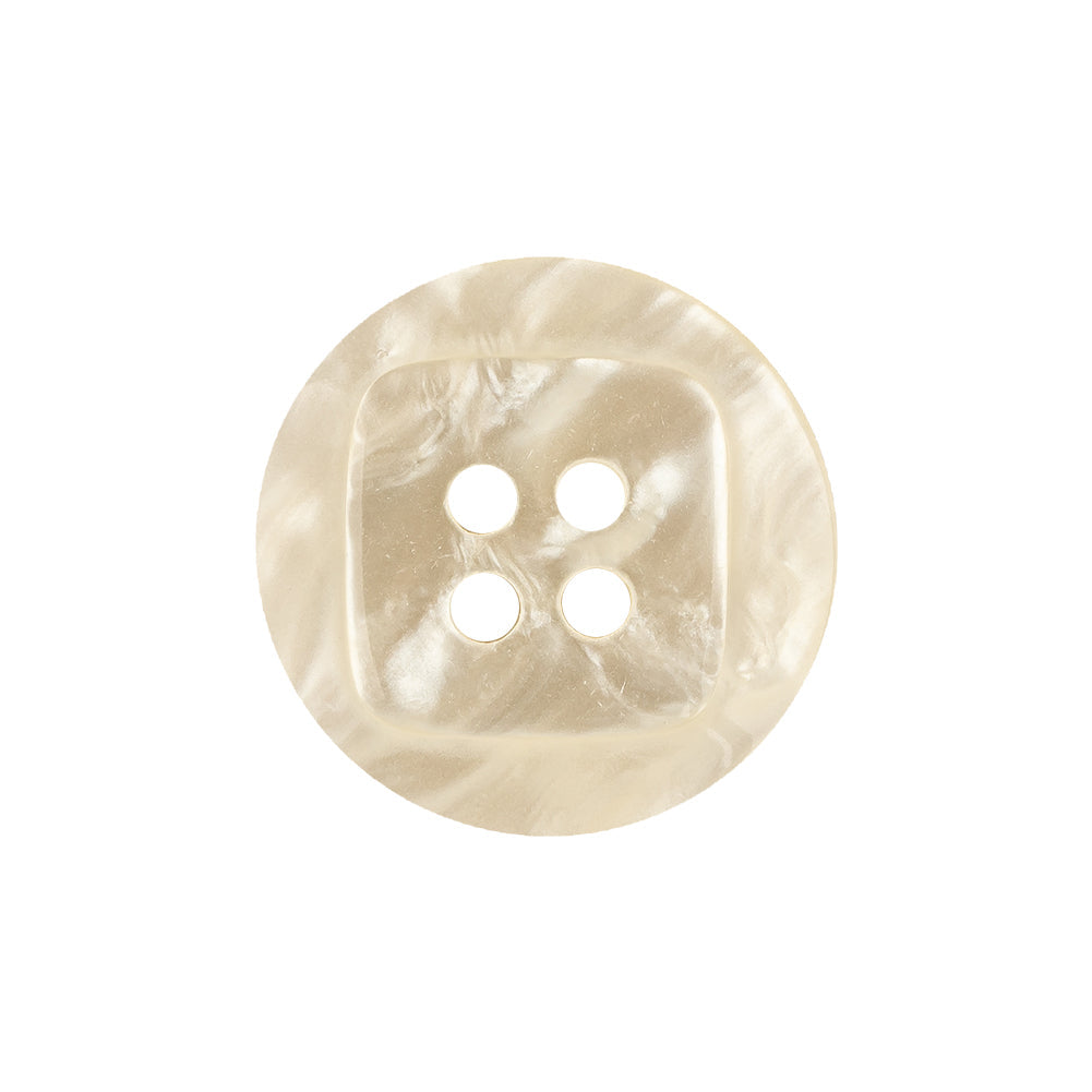 Icicle Iridescent 4-Hole Tiny Mound Jacket Button - 36L/23mm