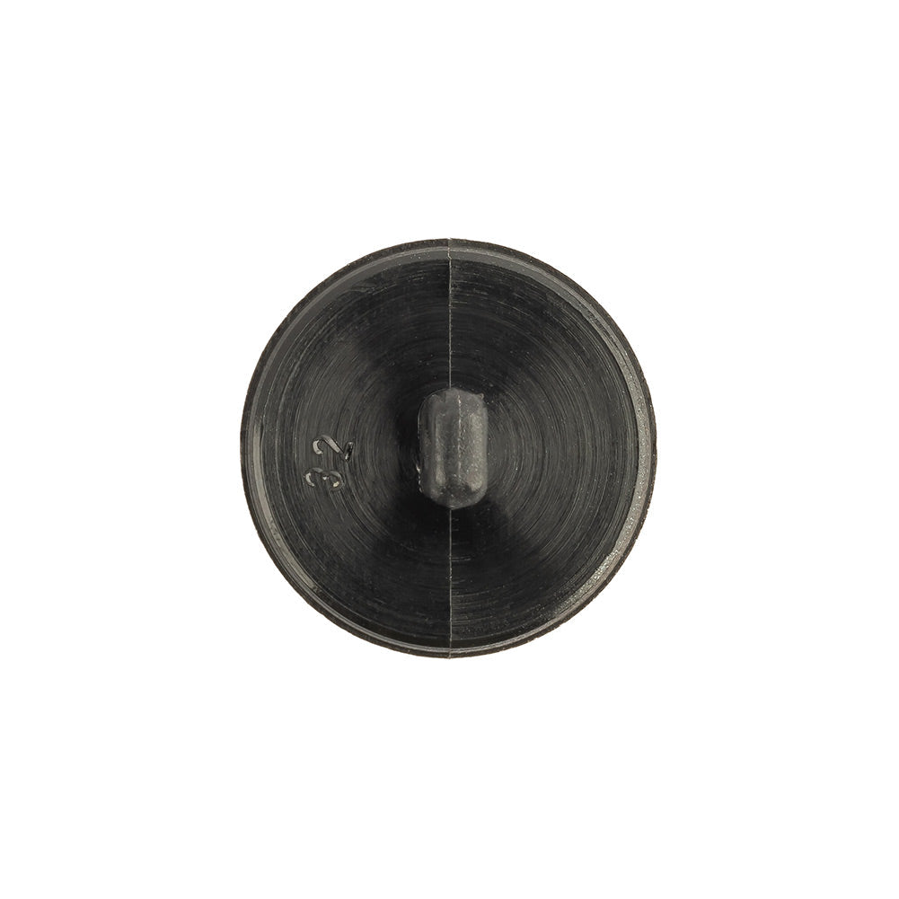 Italian Matte Bronze Faceted Metal Look Shank Back Button - 32L/20mm