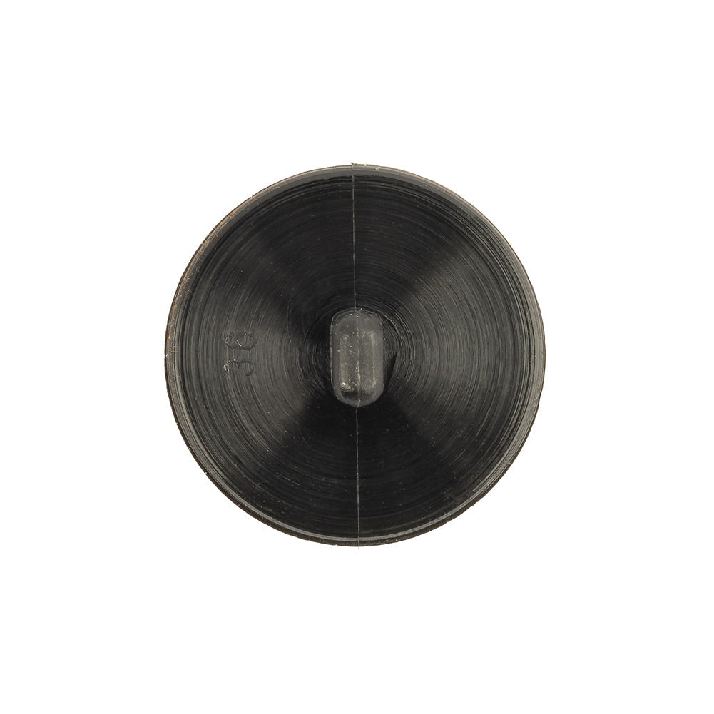 Italian Matte Brass Faceted Metal Look Shank Back Button - 36L/23mm