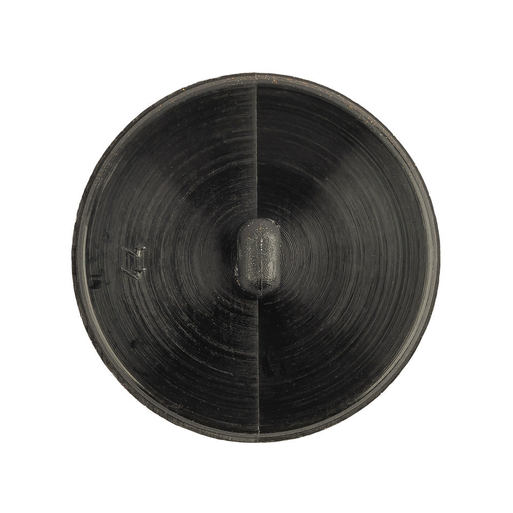 Italian Matte Brass Faceted Metal Look Shank Back Button - 44L/28mm