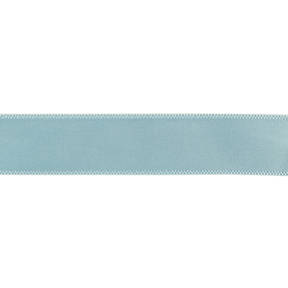 Pale Blue Single Faced Satin Ribbon - 0.625"