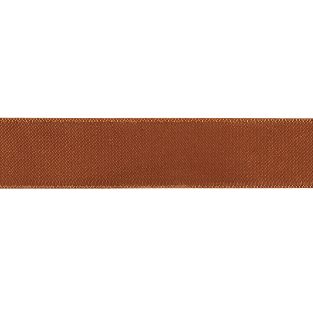 Autumn Leaf Single Faced Satin Ribbon - 0.875"