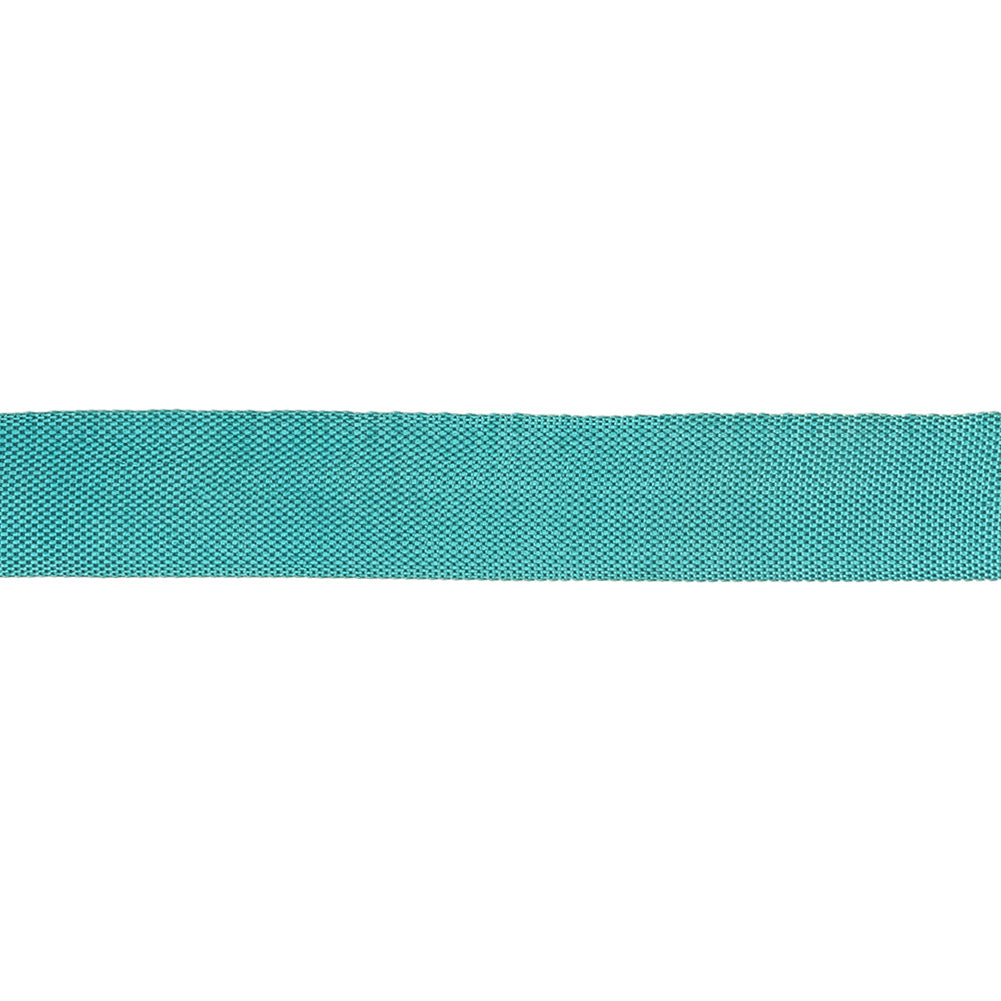 Teal Woven Rayon Seam Binding - 0.5625"
