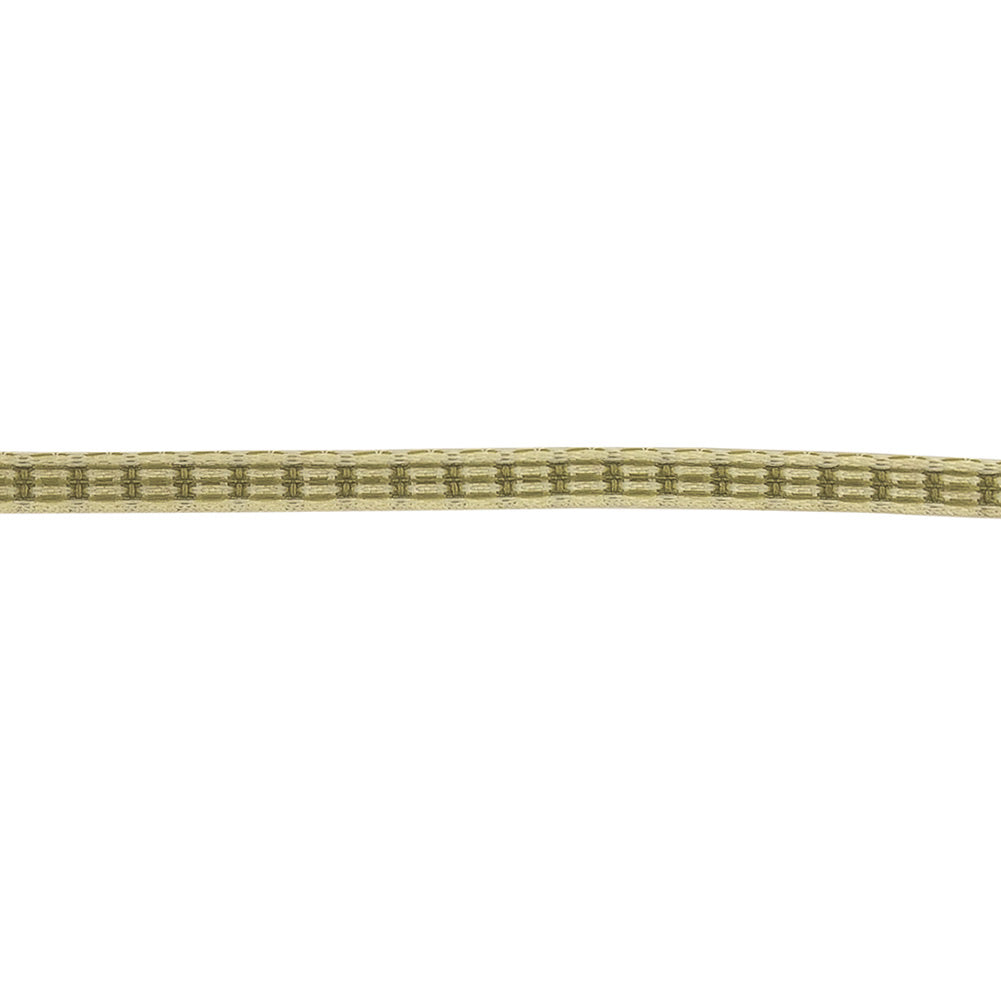 Moss Green and White Rectangles Jacquard Ribbon - 0.1875"
