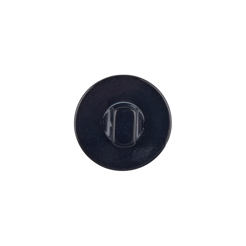 Italian Midnight Navy Cone Shaped Shank Back Button - 24L/15mm