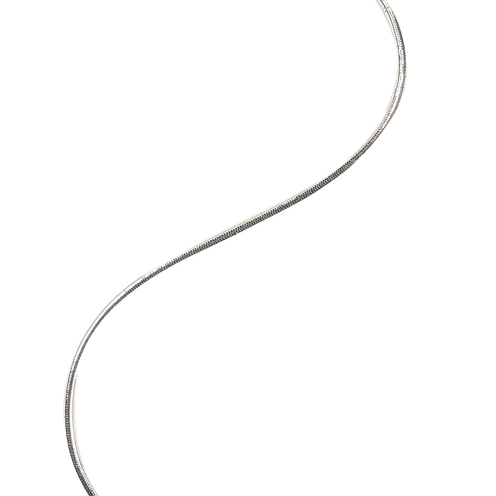 Metallic Silver Elastic Cord - 2mm