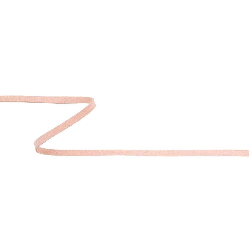 Baby Pink Faux Suede Trim - 0.25"