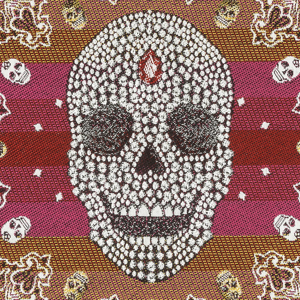 French Multicolored Diamonds and Bandanas Oversized Square Patch - 18.875"