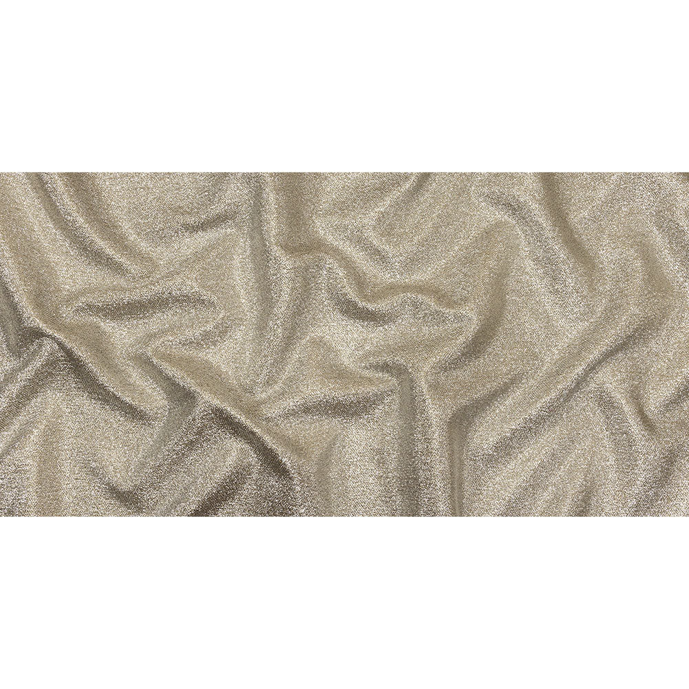 Geode Metallic Silver Crackle Luxury Brocade