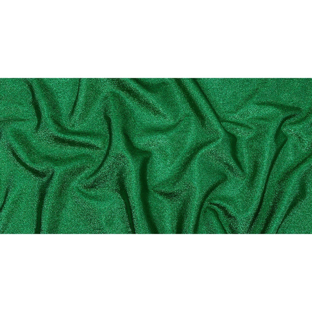 Geode Metallic Green Crackle Luxury Brocade