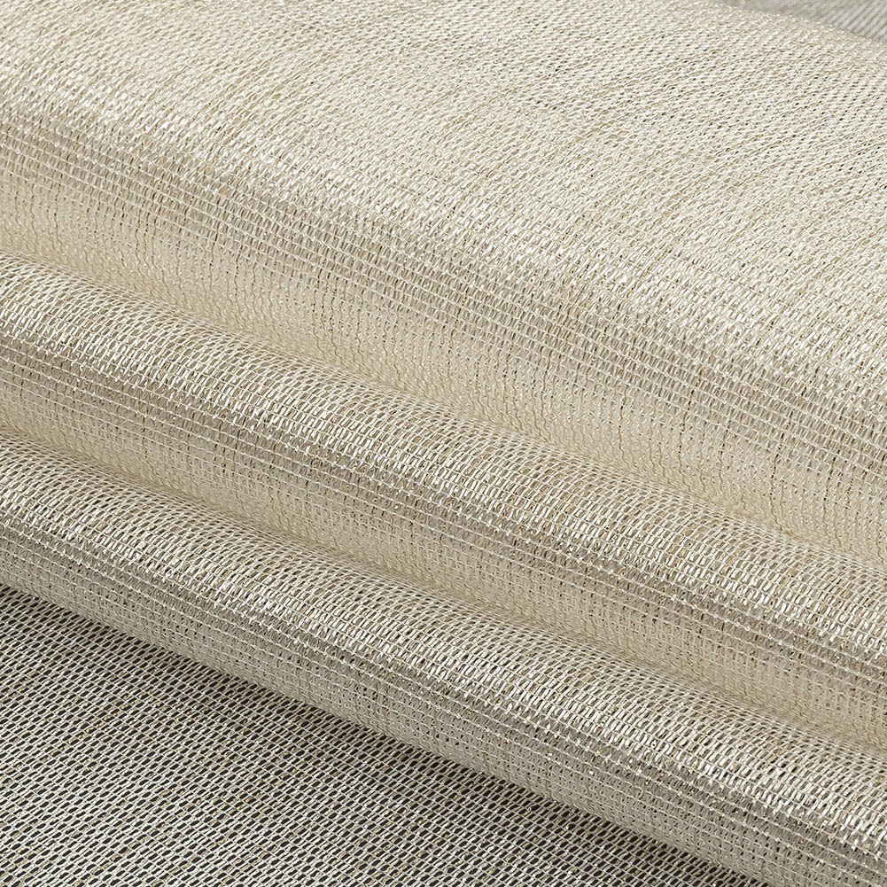 Metallic Gold and White Luxe Novelty Mesh