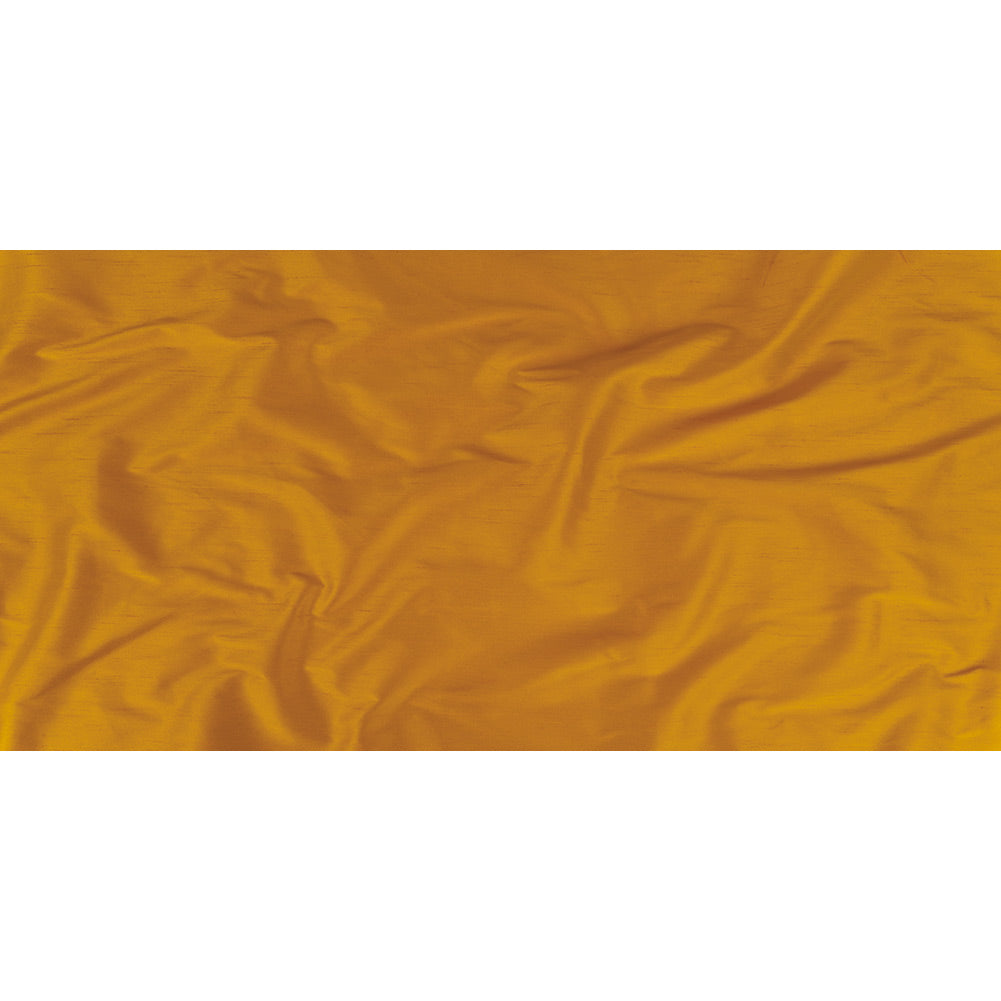 Polyester Shantung - Saffron Yellow - Eirian Collection