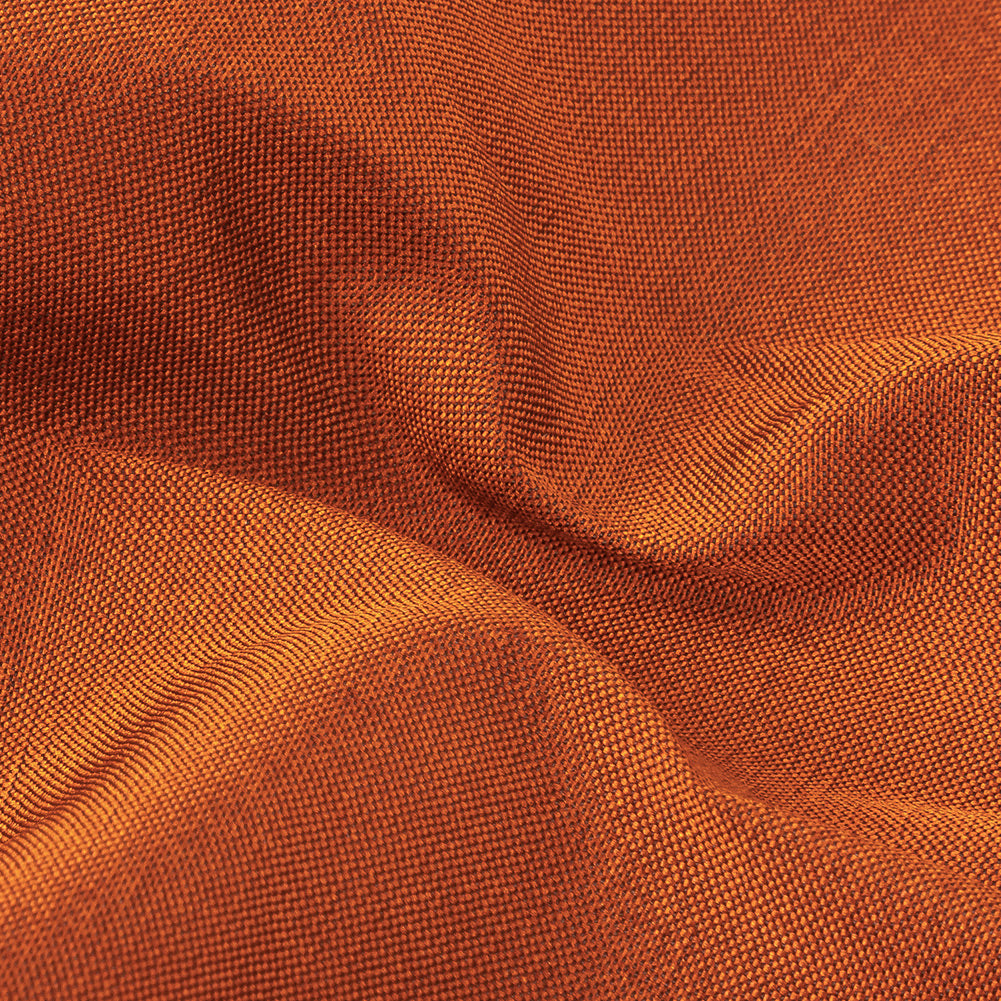 Polyester Taffeta - Plain Dyed Rustic Orange - Bellamy Collection