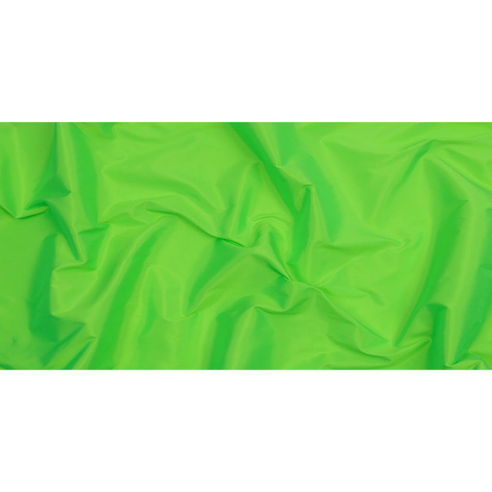 Polyester Taffeta - Plain Dyed Neon Green - Bellamy Collection