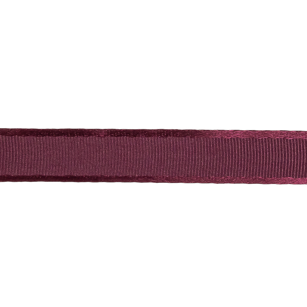 Purple Passion Satin-Edged Grosgrain Ribbon - 0.625"