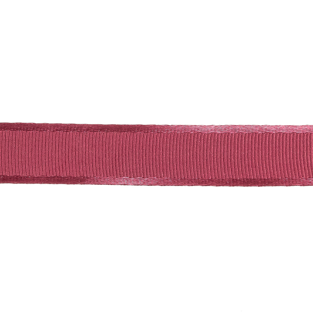 Dusty Pink Satin-Edged Grosgrain Ribbon - 0.625"