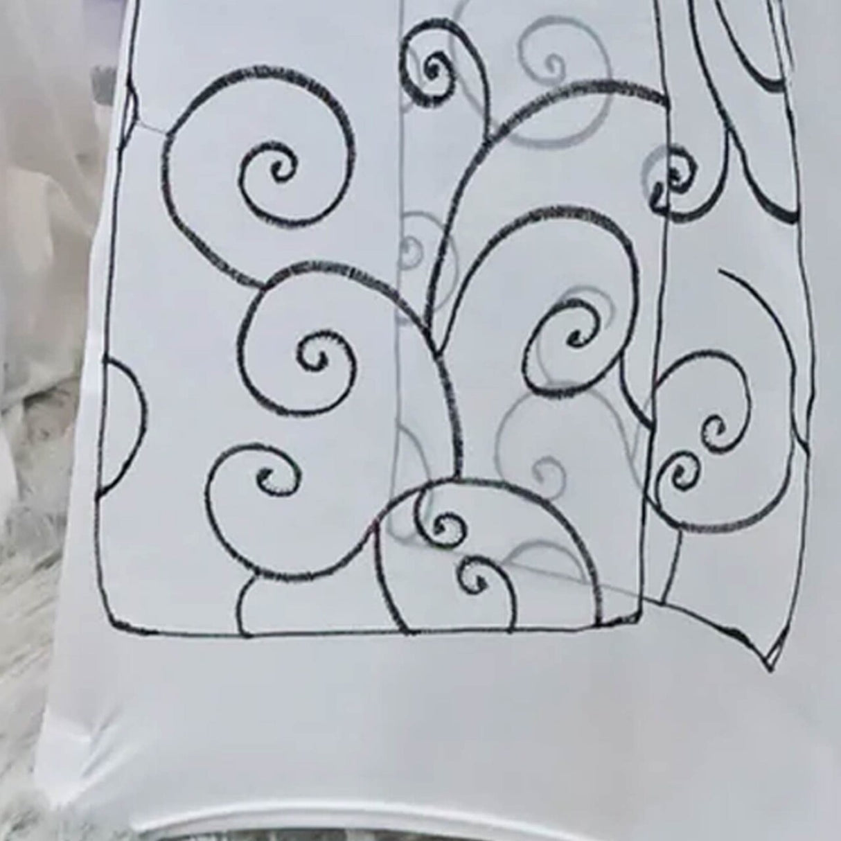 10 Pieces White Or Black Embroidered Organza Chair Sashes 8"x108" Elegant Wedding & Event Decor