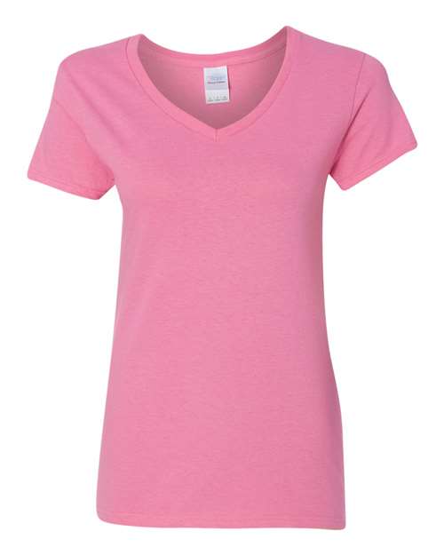 Gildan® Women’s Heavy Cotton V-Neck Short Sleeve T-Shirt