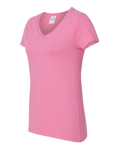 Gildan® Women’s Heavy Cotton V-Neck Short Sleeve T-Shirt