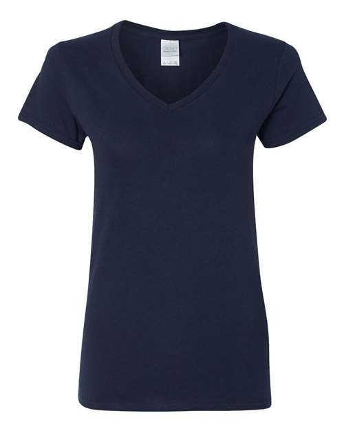 Gildan® Women’s Heavy Cotton V-Neck Short Sleeve T-Shirt