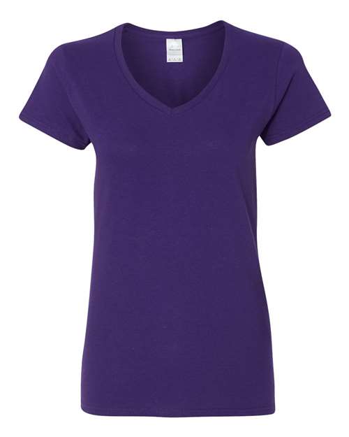 Gildan® Women’s Heavy Cotton V-Neck Short Sleeve T-Shirt