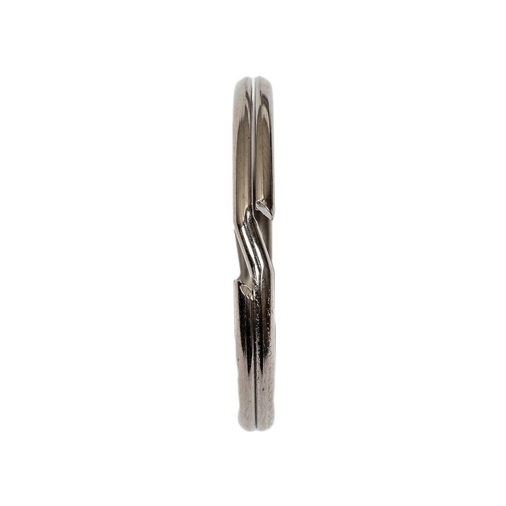 Nickel Metal Split Keychain Ring - 1.125"