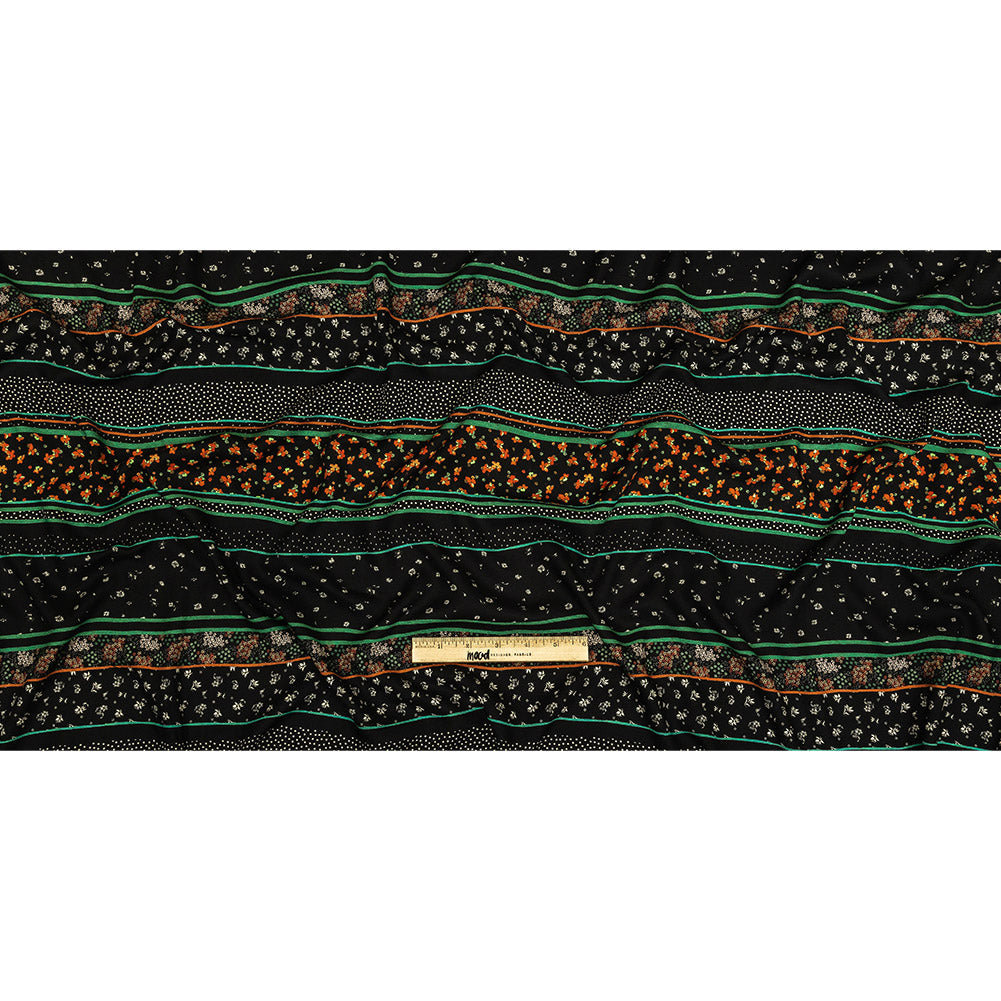 Mood Exclusive Stripes of Fancy Viscose Crepe