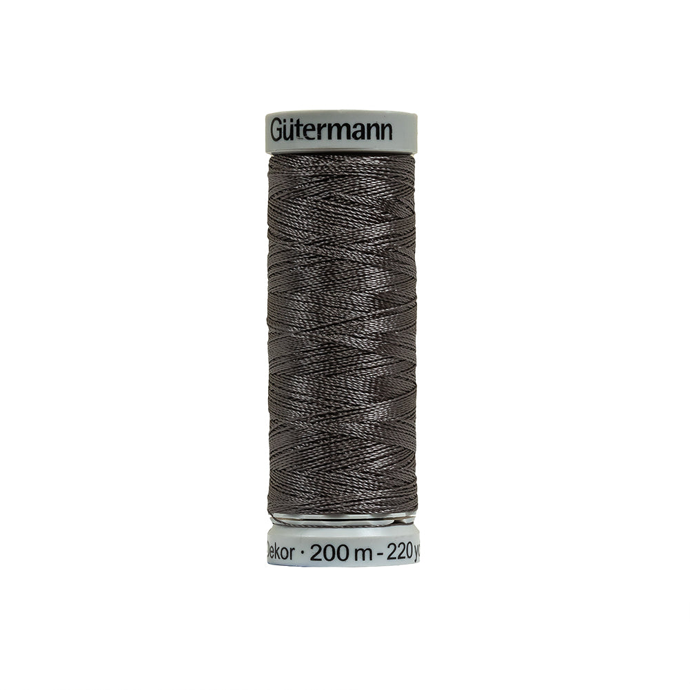 Gutermann Machine Embroidery Thread 200m - 9530 Charcoal