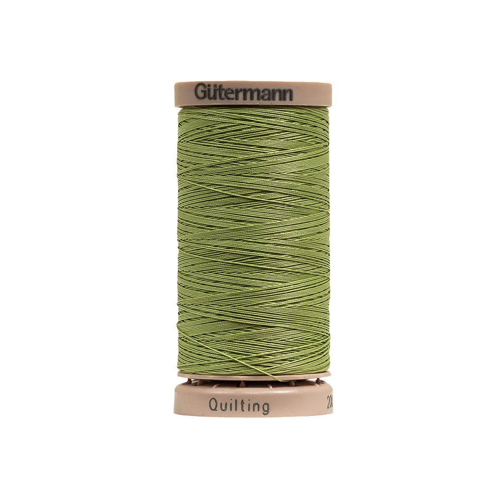 Gutermann Hand Quilting Cotton Thread 200m - 9837 Light Fern