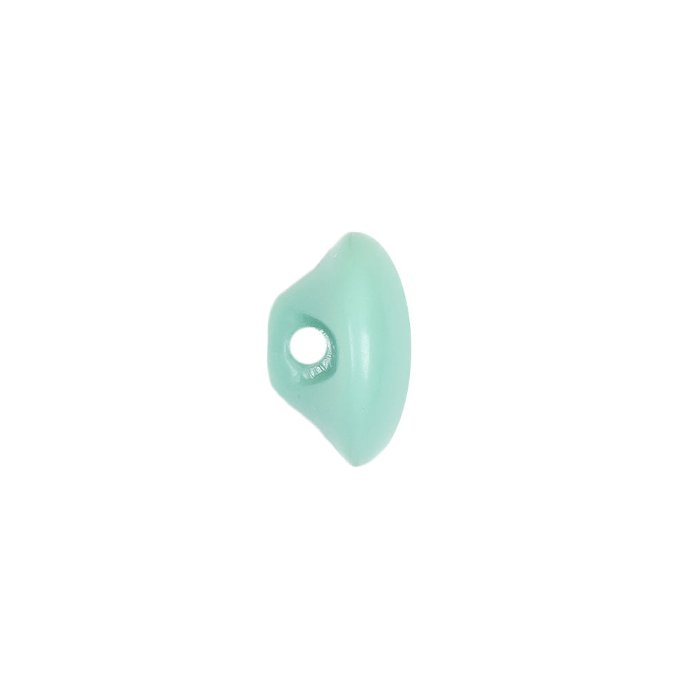 European Mint Self Back Glass Button - 20L/12.5mm