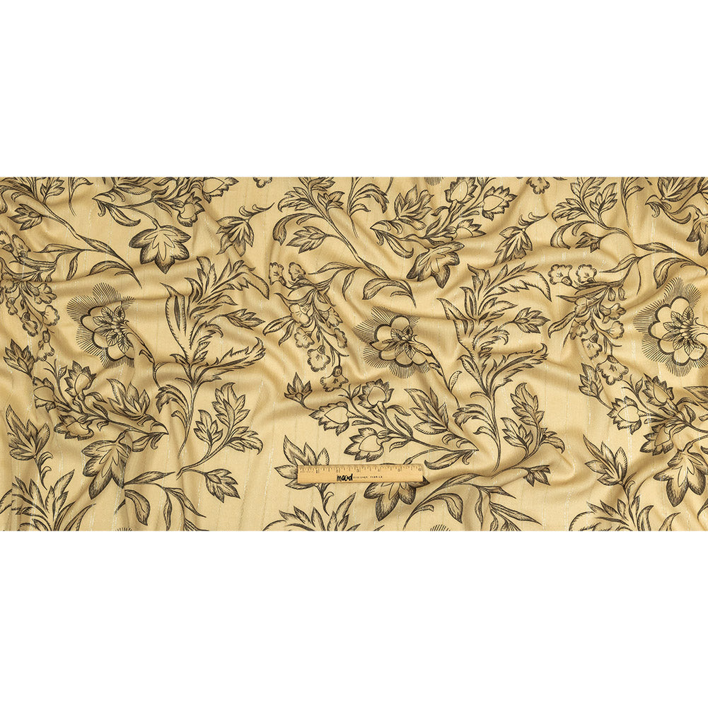 Mood Exclusive Joy of Juliet Metallic Pinstriped Viscose Dobby