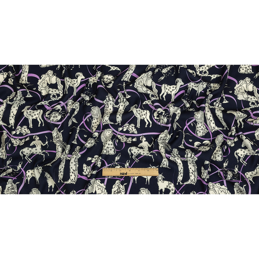 Mood Exclusive What's Your Sign Polyester Crepe