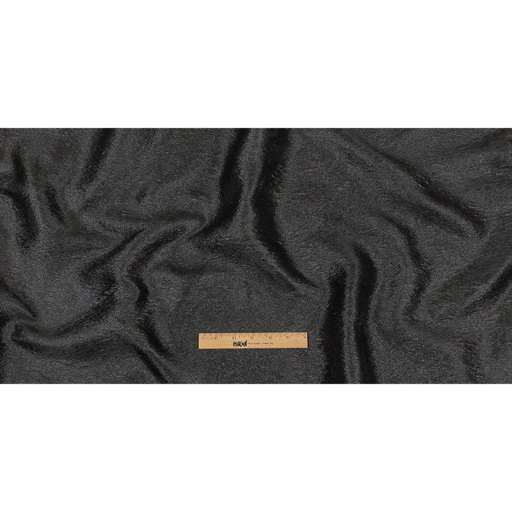 Pegasus Black Mottled Luxury Brocade