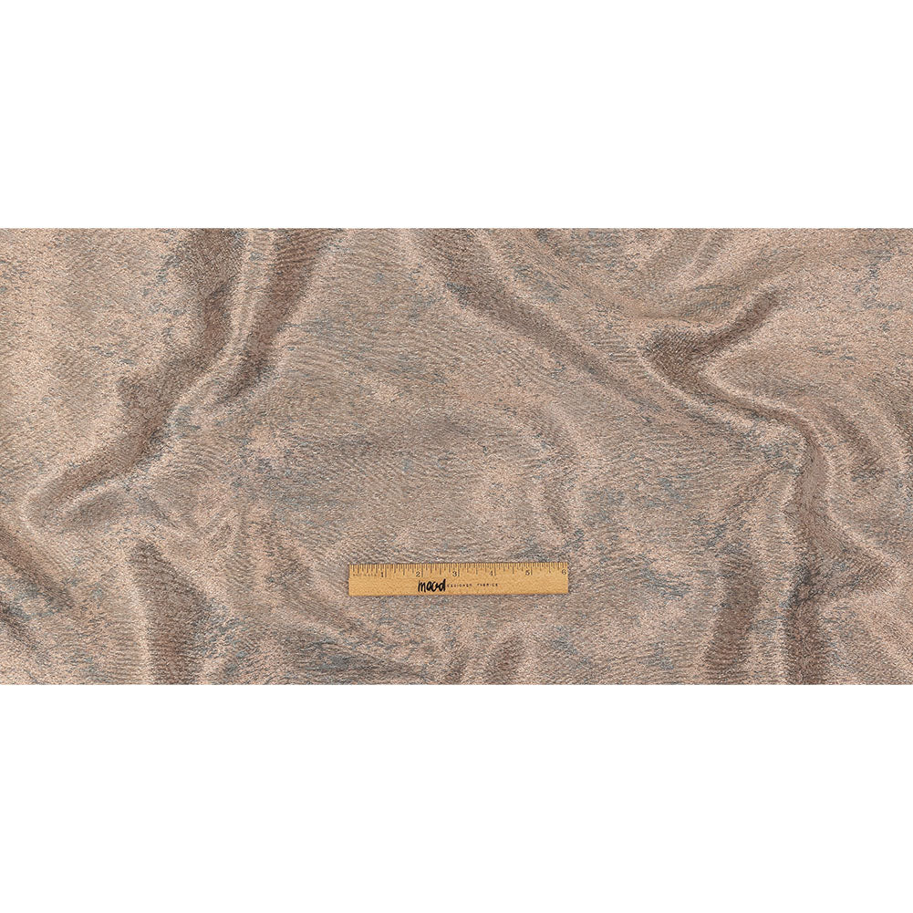 Pegasus Mauve, Rose Gold and Gray Mottled Luxury Brocade