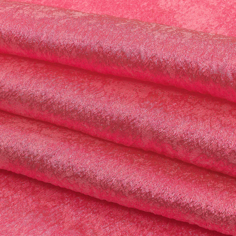 Pegasus Hot Pink Mottled Luxury Brocade