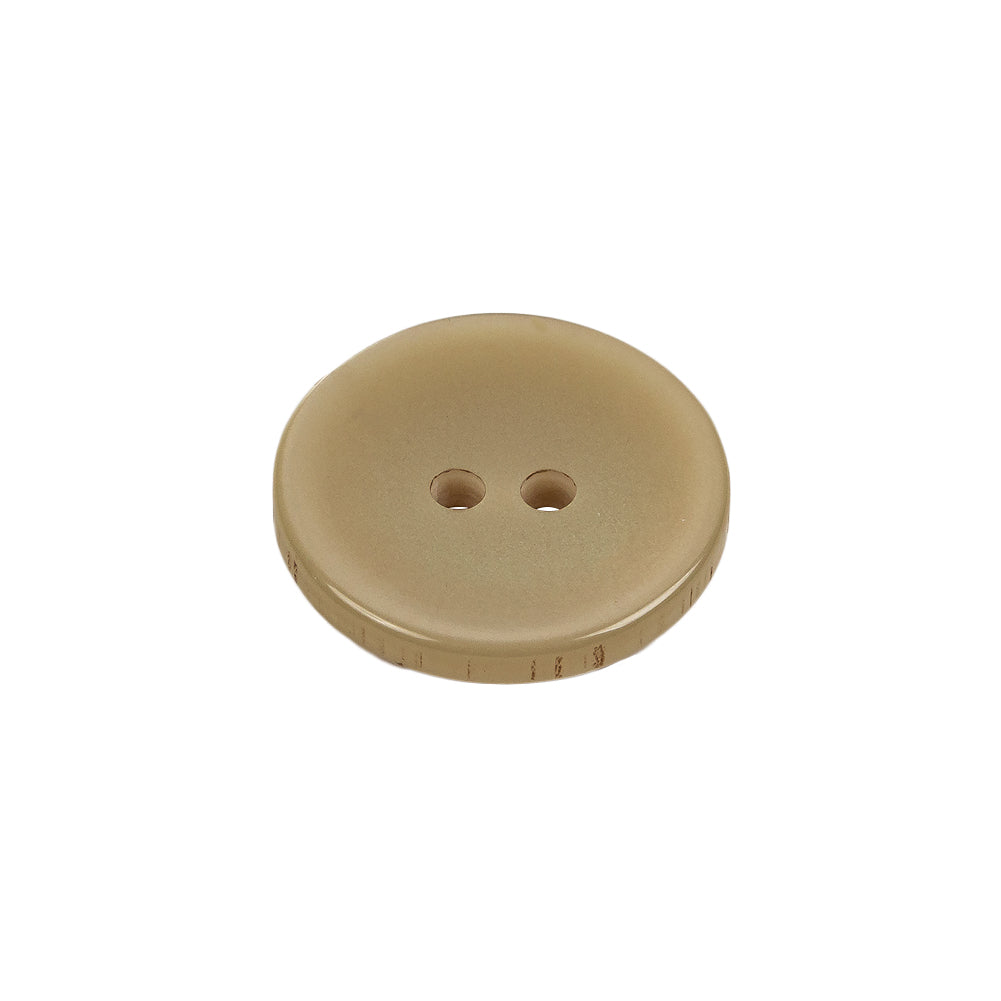 Beige, Pink and Green Iridescent 2 Hole Plastic Saucer Button - 32L/20mm