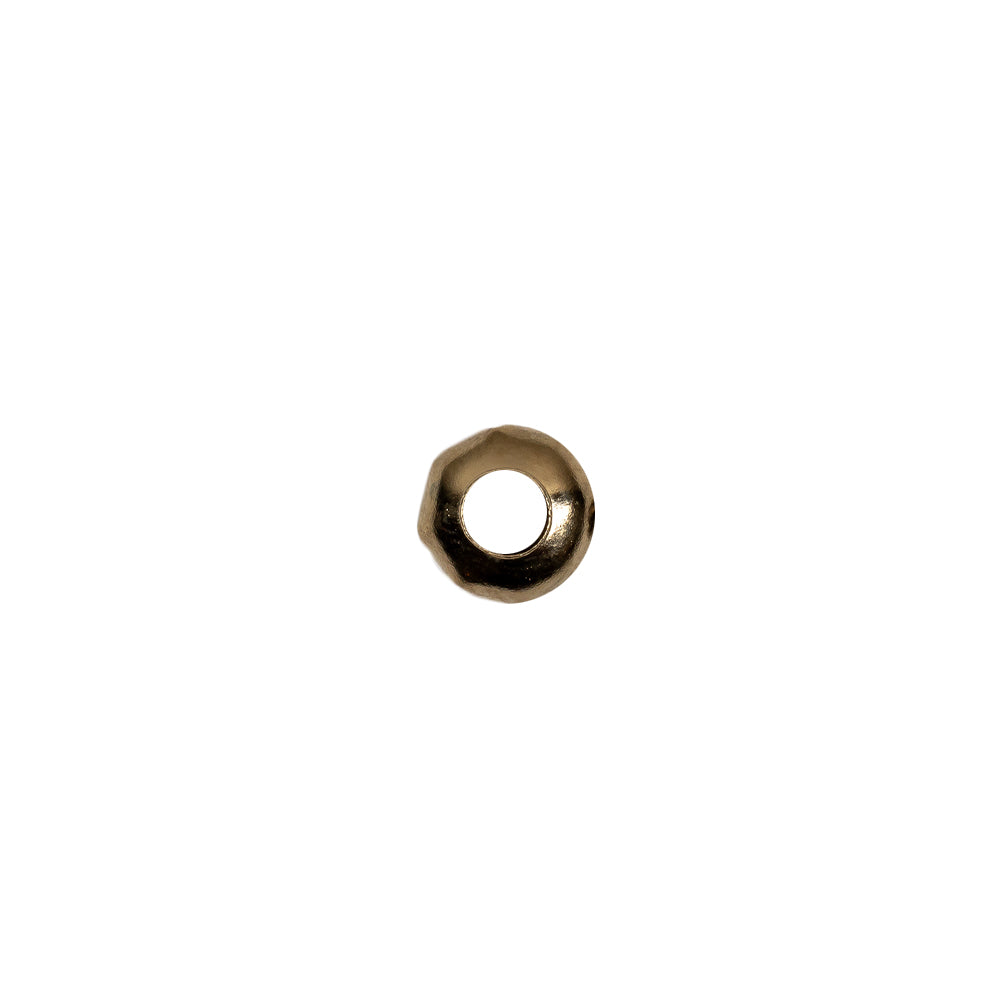 Gold Metal Tassel Stoppers Pair - 0.5" x 0.375"