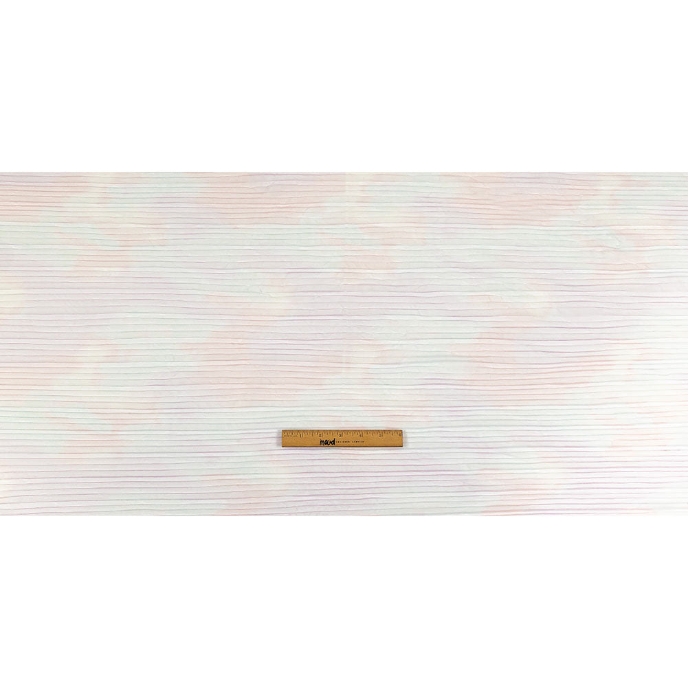 Pink Dolphin, Lilac and Pale Blue Tie Dye Pleated Tulle