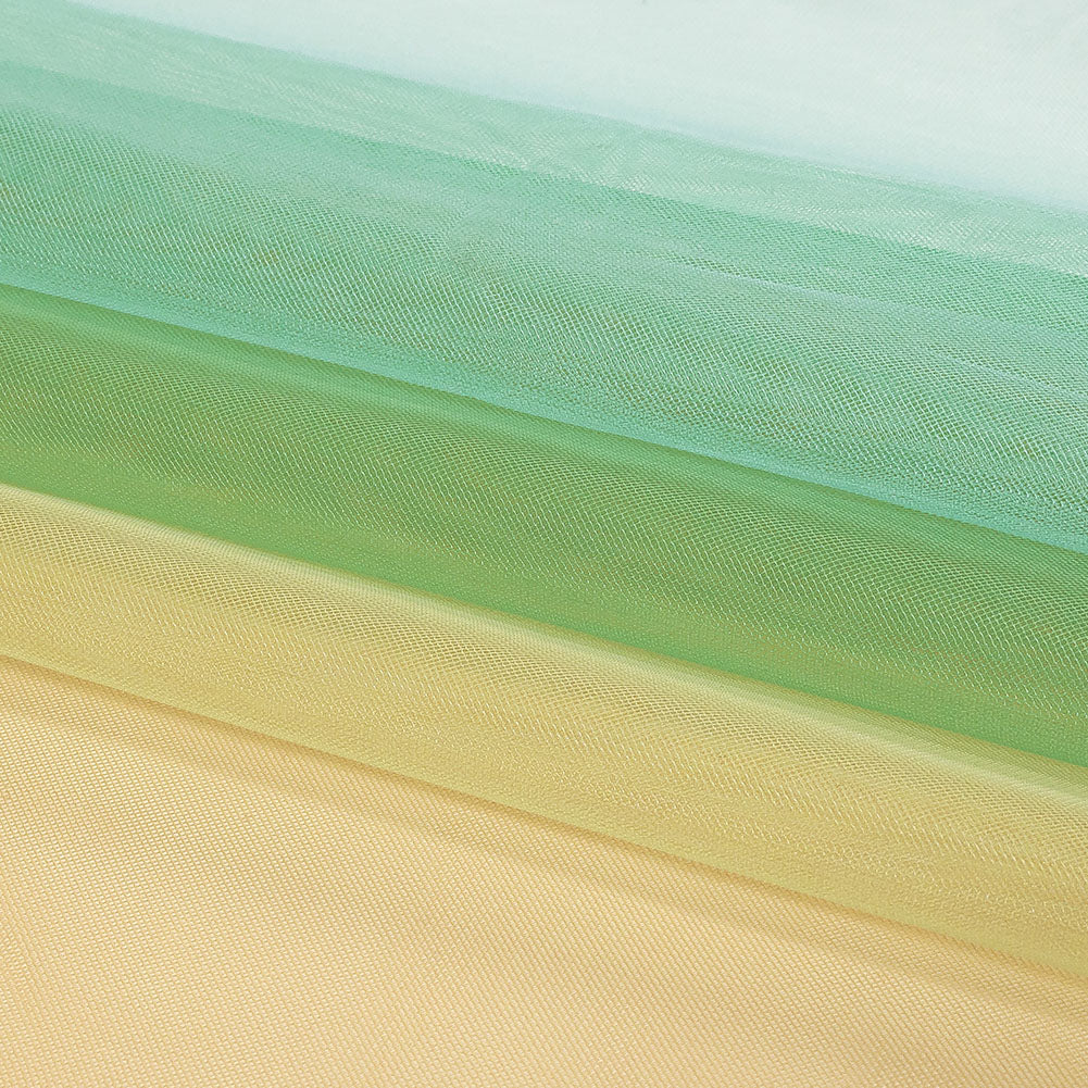 Ombre Stripes Shadow Tulle - Rainbow