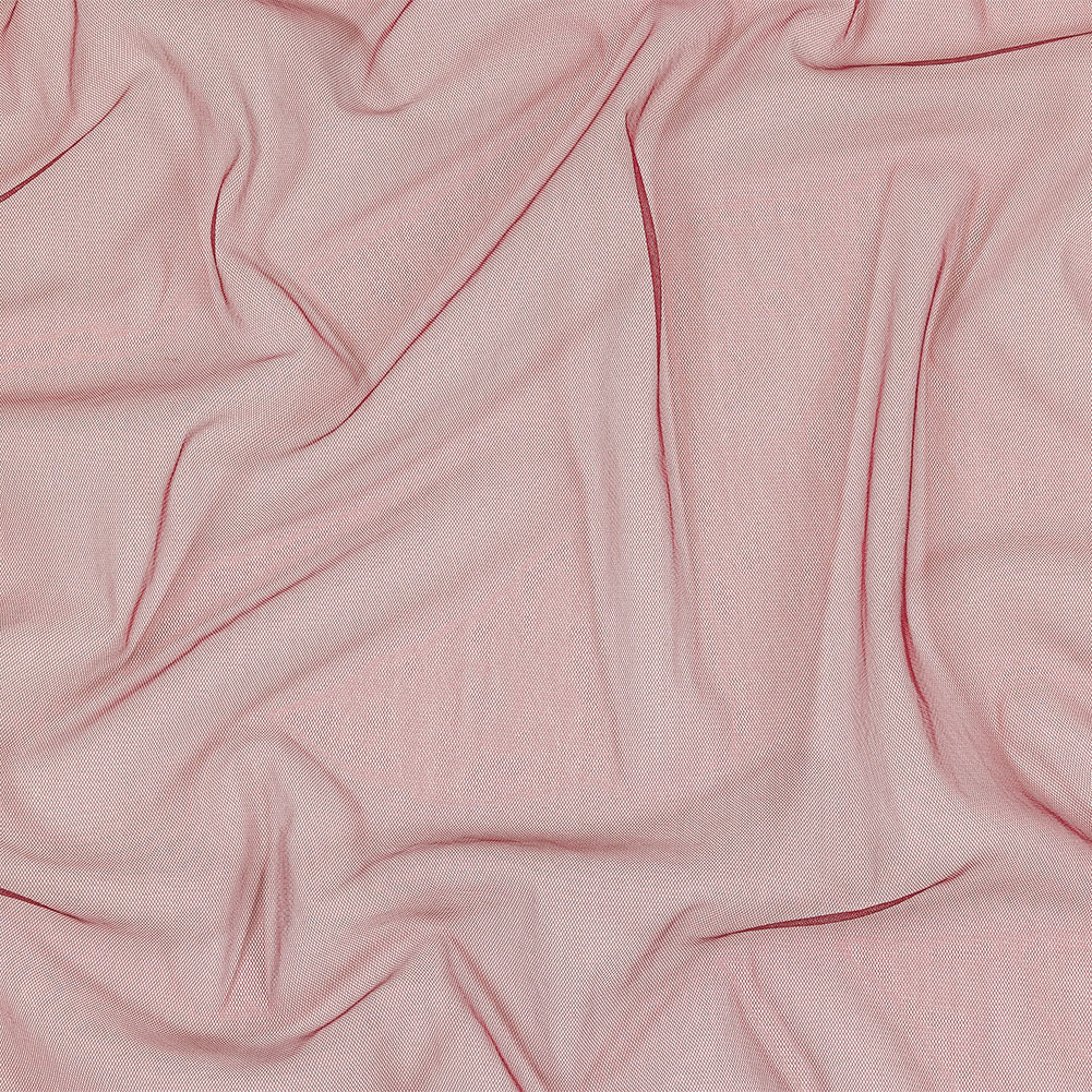 Shimmering Soft Tulle - Wine - Kallisto Collection