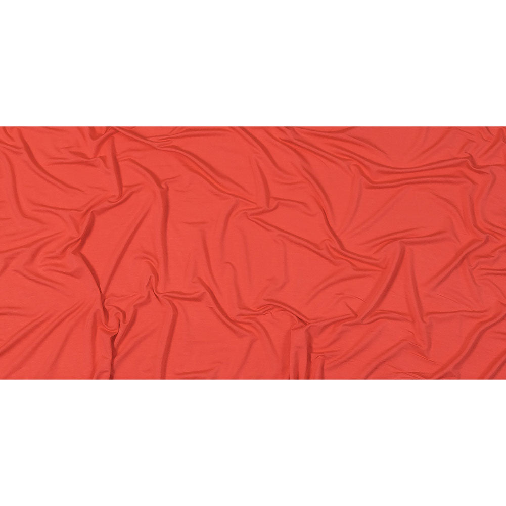 Ultra-Soft Rayon Jersey - Deep Coral - Cyrus Collection