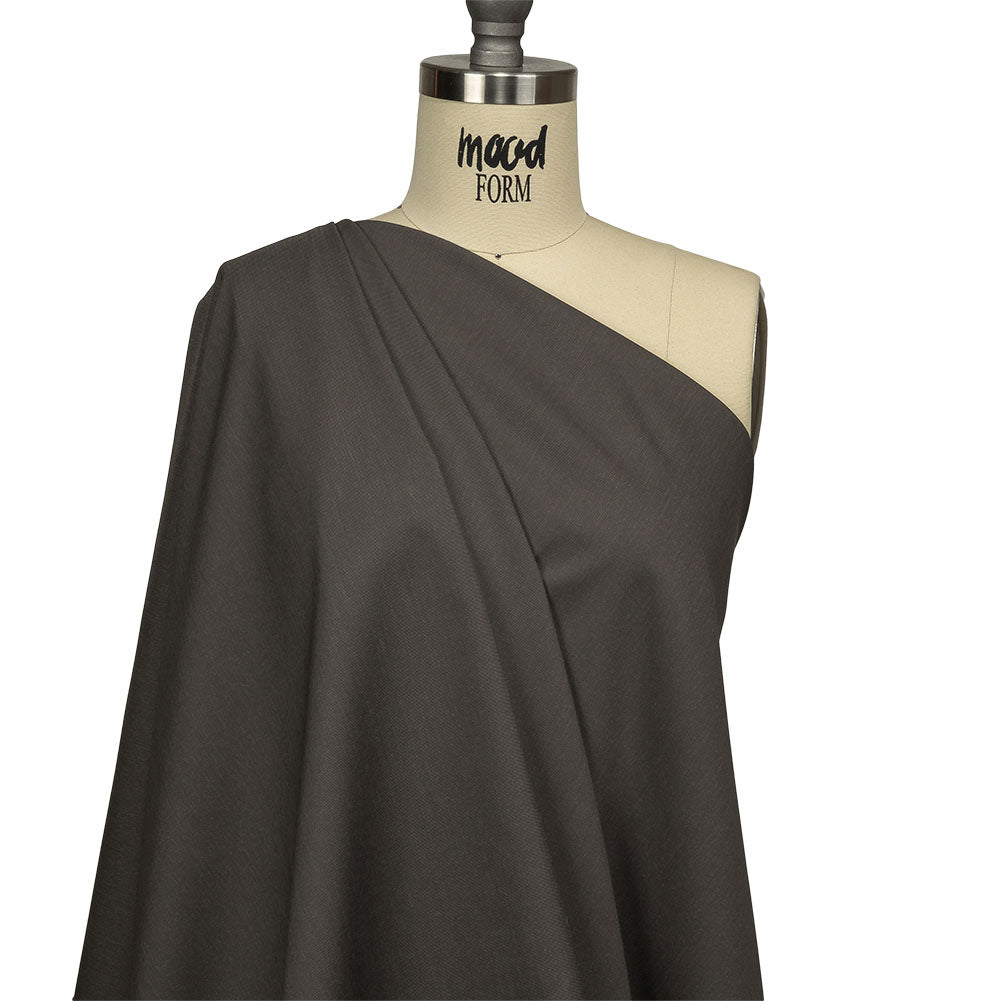 Liz Claiborne Gray Stretch Polyester Suiting
