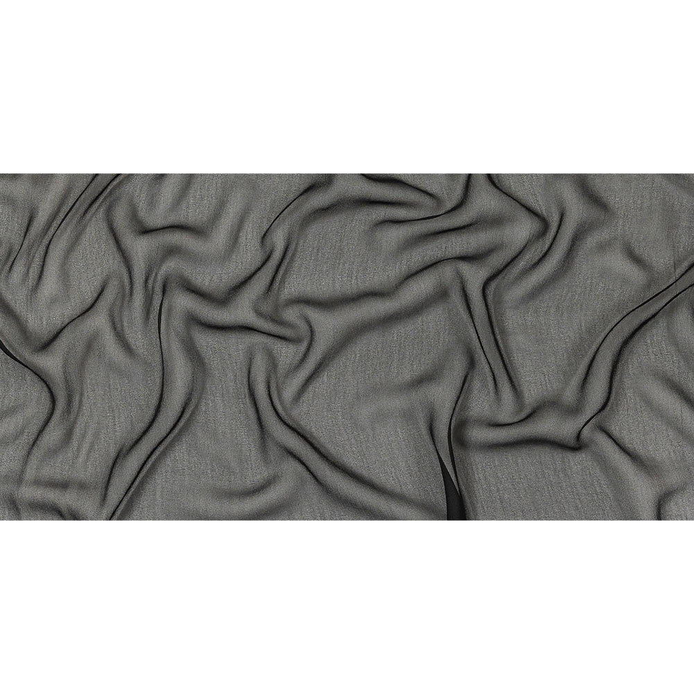 Black Polyester Chiffon