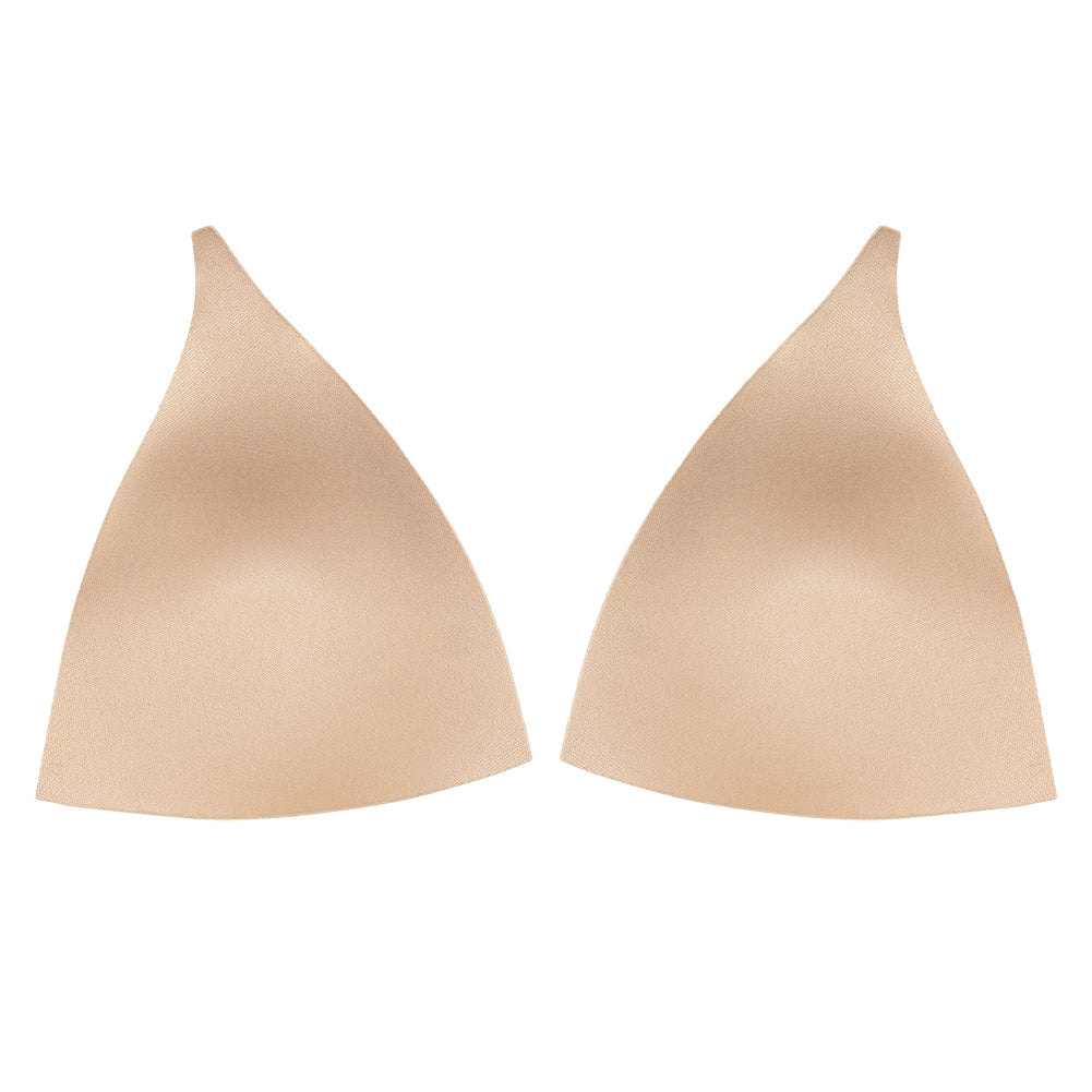 Nude Triangle Bra Cup - Size 12